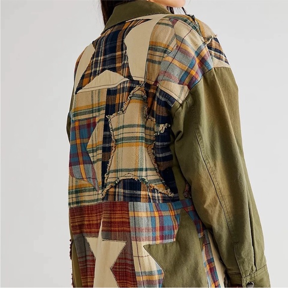 Free People Home Spun Shirt Jacket NEW - Picture 4 of 6